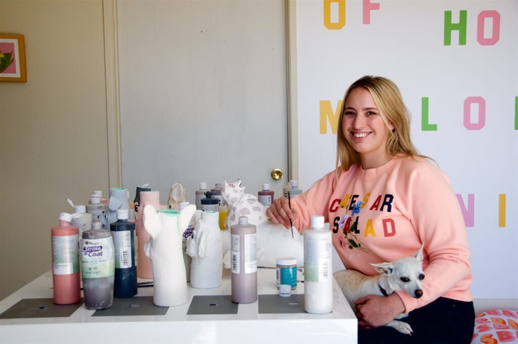 Why did katie kimmel choose a desert life—and how did it influence her art?